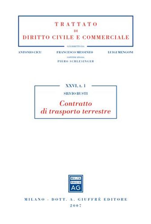 Contratto di trasporto terrestre