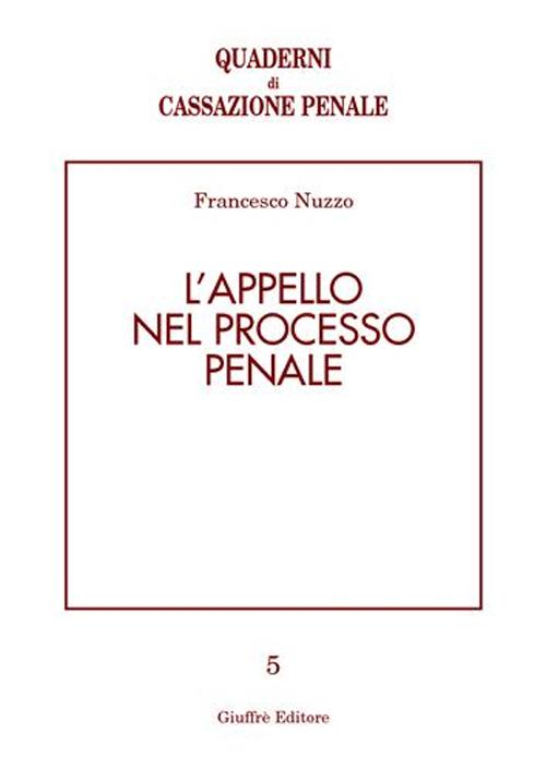 L'appello nel processo penale