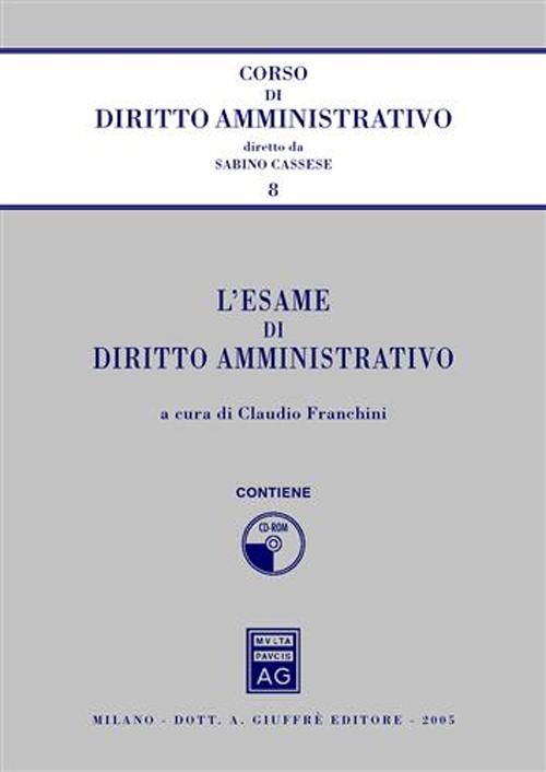 L'esame di diritto amministrativo