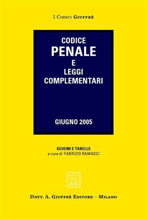 Codice penale e leggi complementari