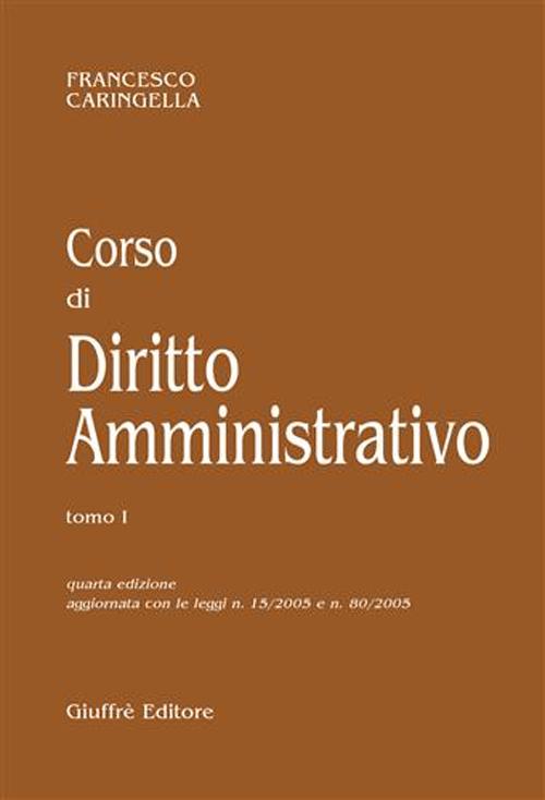 Corso di diritto amministrativo
