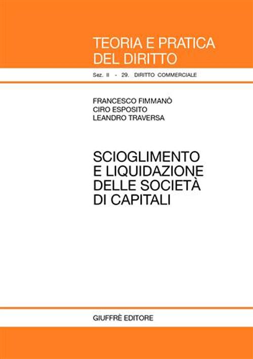 Scioglimento e liquidazione delle società di capitali