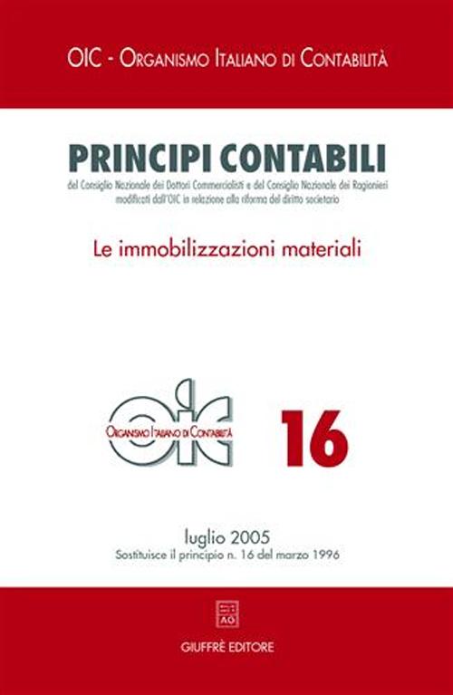 Principi contabili. Vol. 16: Immobilizzazioni materiali
