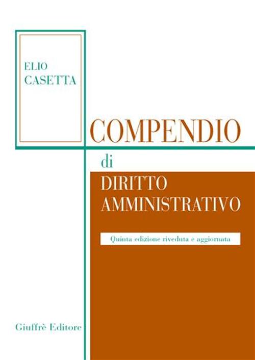 Compendio di diritto amministrativo