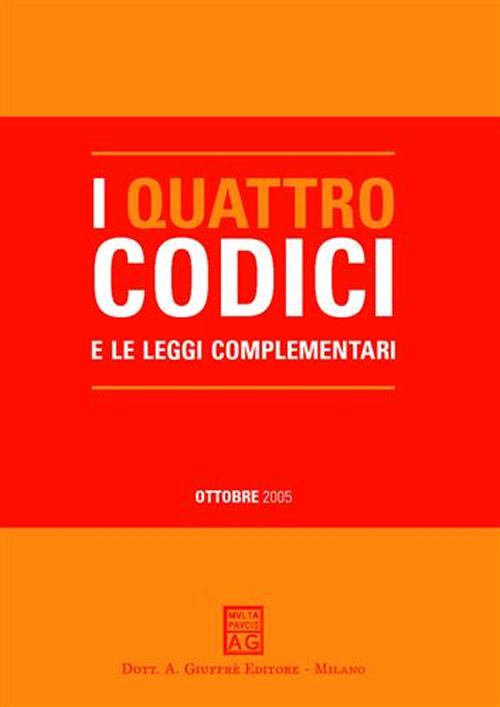 I quattro codici e leggi complementari