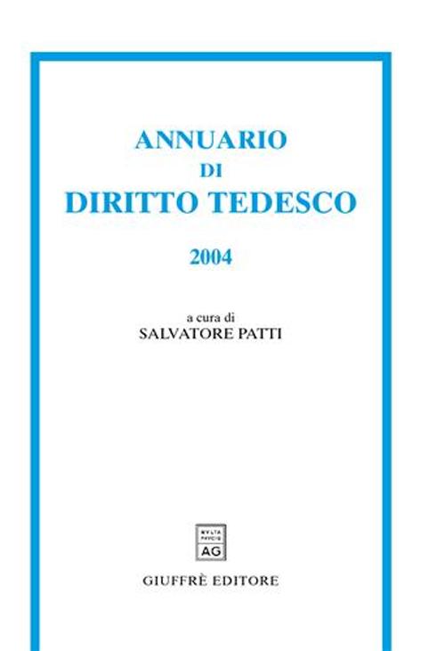Annuario di diritto tedesco