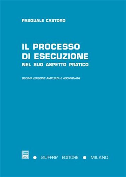 Il processo di esecuzione. Nel suo aspetto pratico