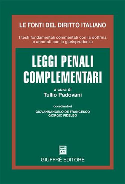 Leggi penali complementari