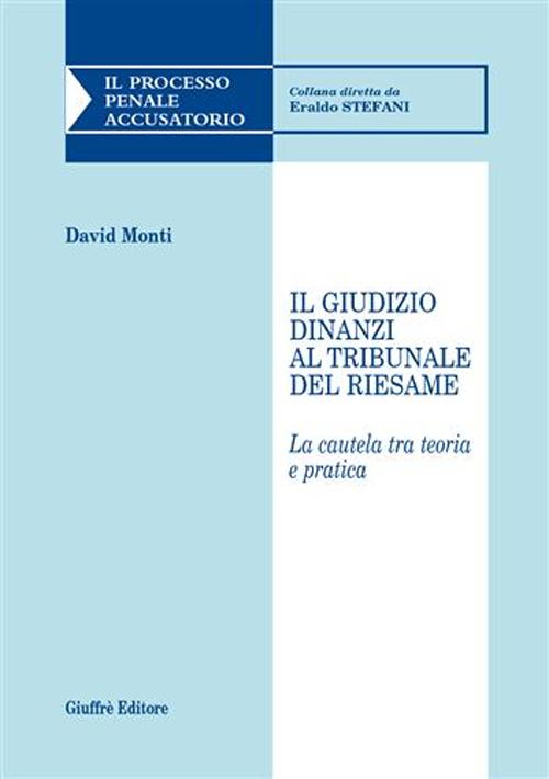 Il giudizio dinanzi al tribunale del riesame