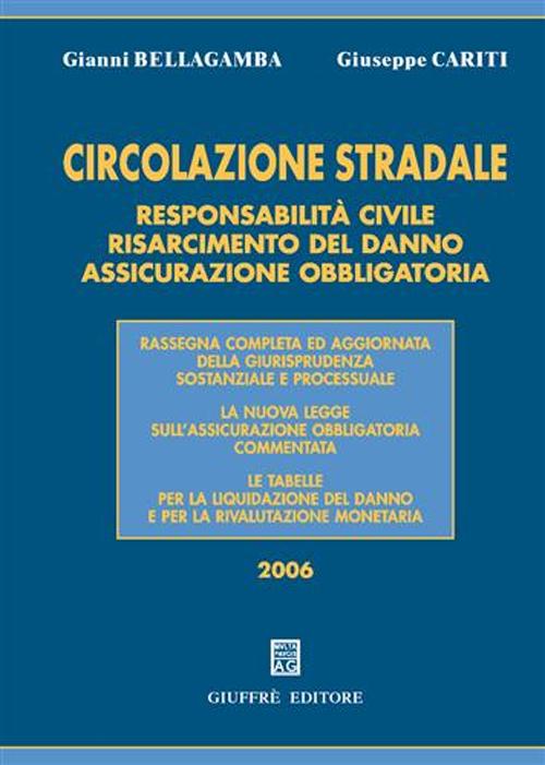 Circolazione stradale. Responsabilità civile. Risarcimento del danno. Assicurazione obbligatoria