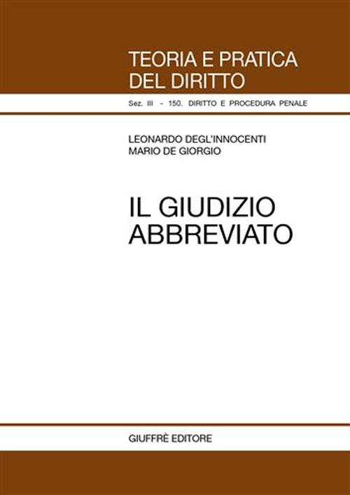 Il giudizio abbreviato