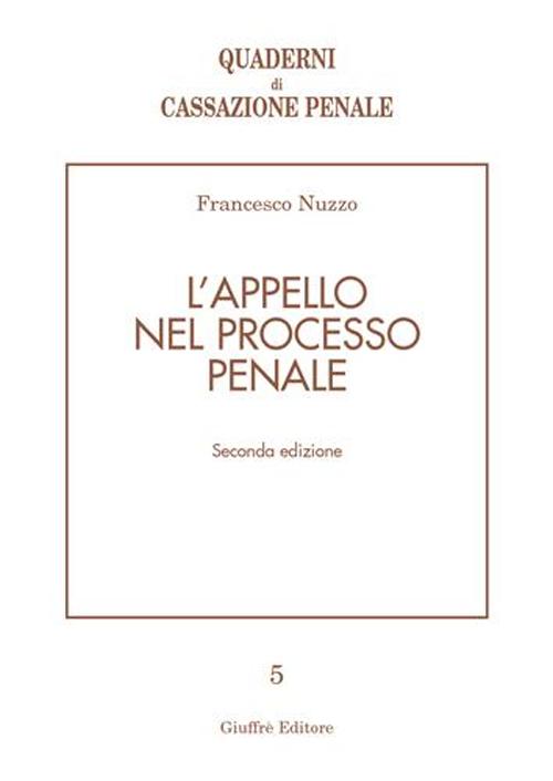 L'appello nel processo penale