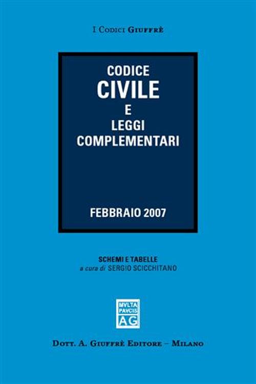 Codice civile e leggi complementari