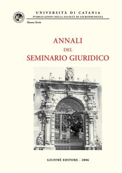 Annali del Seminario giuridico