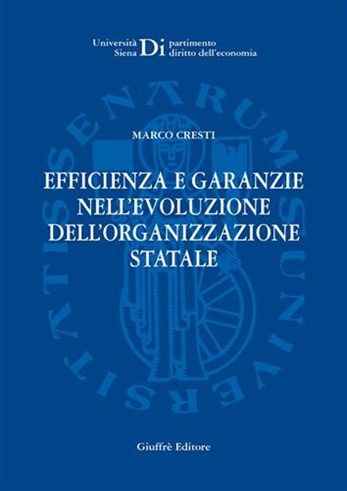 Efficienza e garanzie nell'evoluzione dell'organizzazione statale