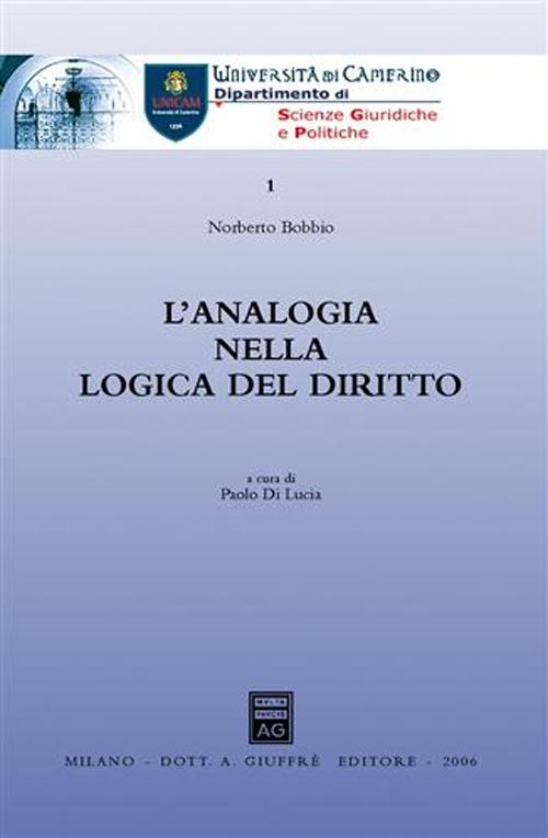 L'analogia nella logica del diritto