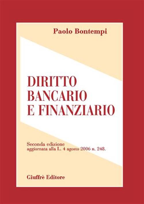 Diritto bancario e finanziario