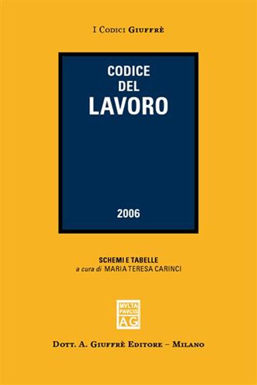 Codice del lavoro 2006