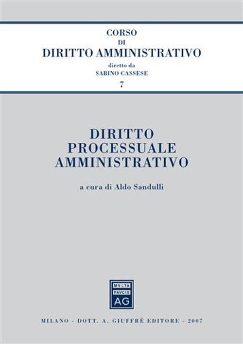 Diritto processuale amministrativo