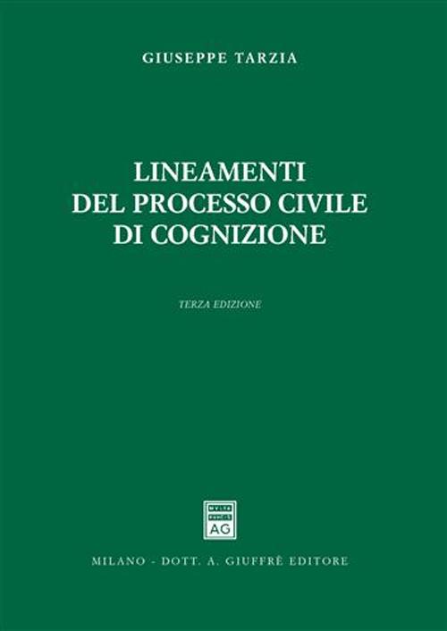 Lineamenti del processo civile di cognizione