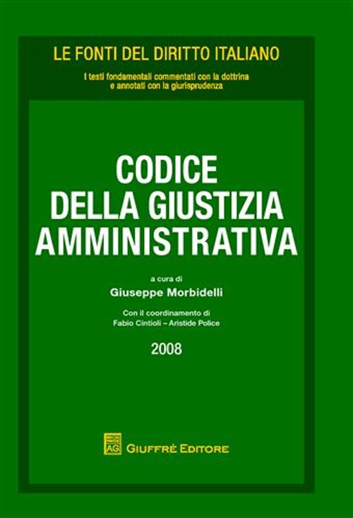 Codice della giustizia amministrativa