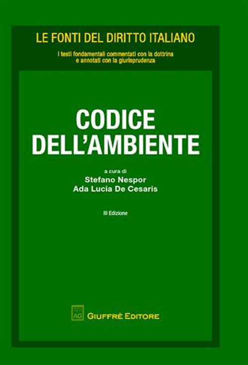 Codice dell'ambiente