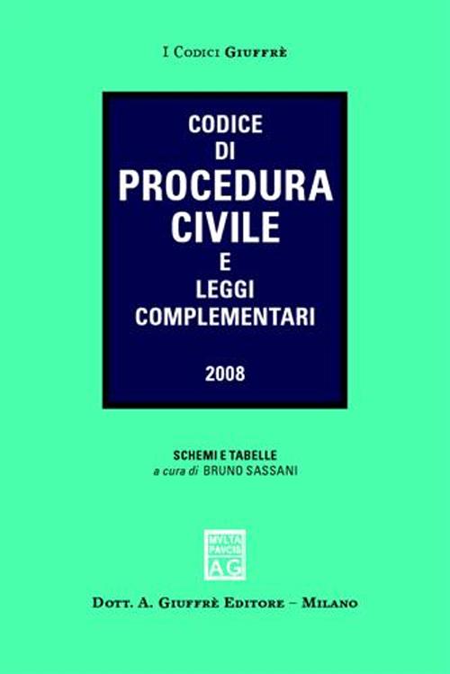 Codice di procedura civile e leggi complementari