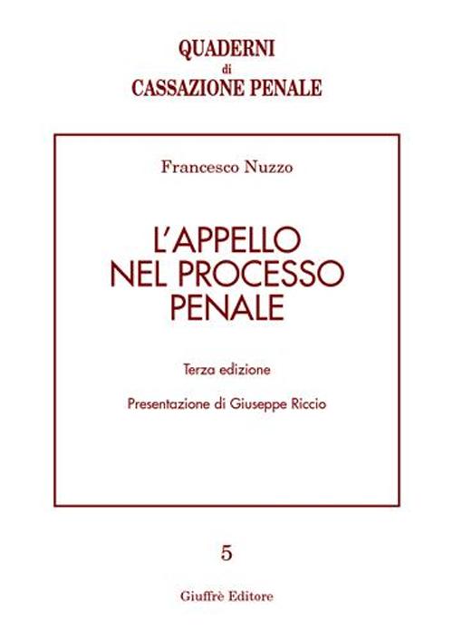 L'appello nel processo penale