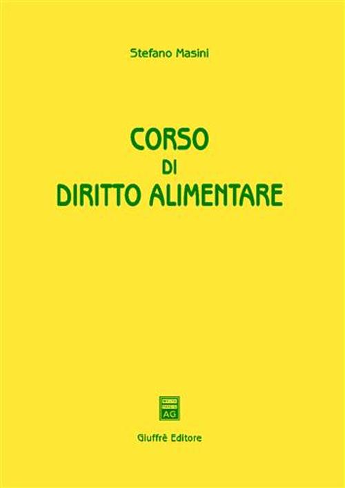 Corso di diritto alimentare