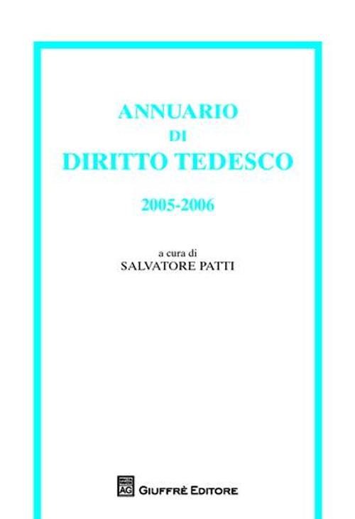Annuario di diritto tedesco