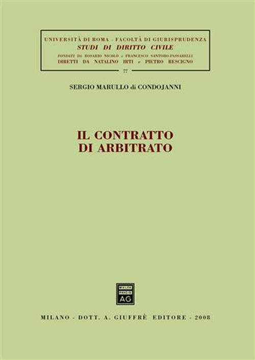 Il contratto di arbitrato