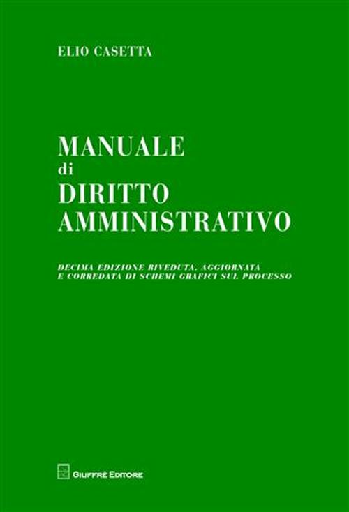Manuale di diritto amministrativo