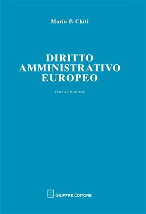 Diritto amministrativo europeo
