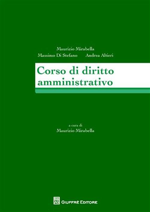 Corso di diritto amministrativo