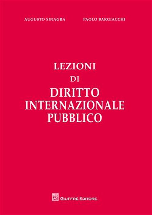 Lezioni di diritto internazionale pubblico