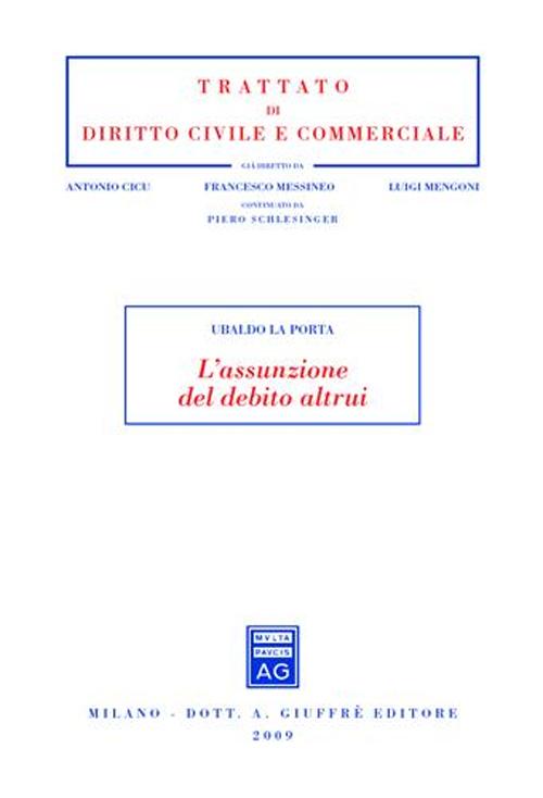L'assunzione del debito altrui