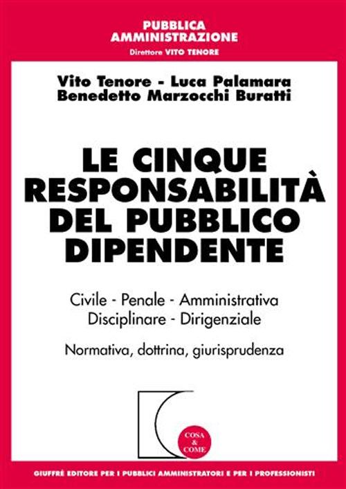 Le cinque responsabilità del pubblico dipendente