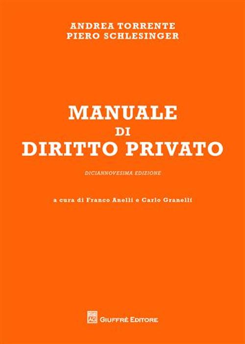 Manuale di diritto privato