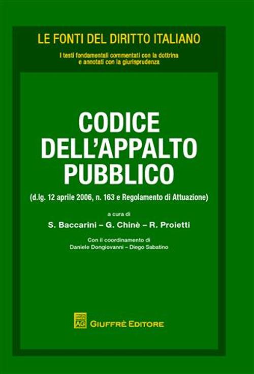 Codice dell'appalto pubblico