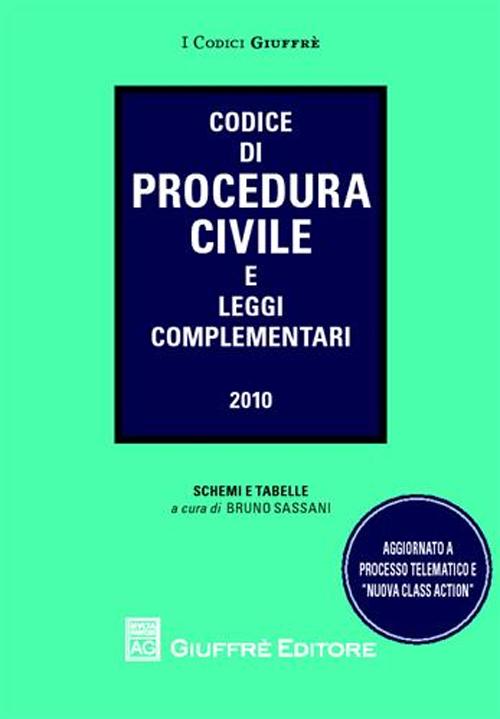 Codice di procedura civile e leggi complementari