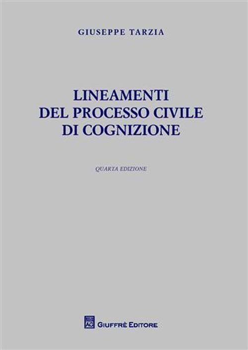 Lineamenti del processo civile di cognizione