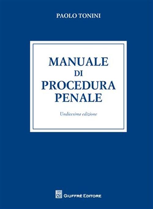 Manuale di procedura penale
