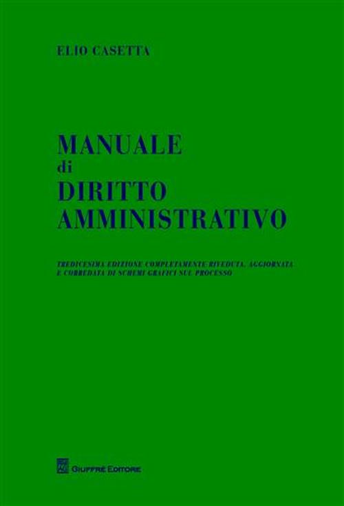 Manuale di diritto amministrativo