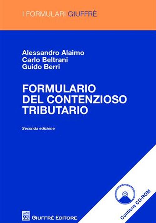 Formulario del contenzioso tributario