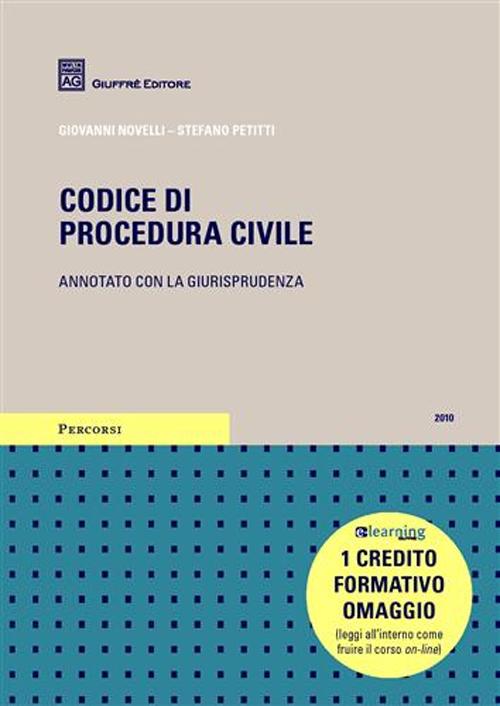 Codice di procedura civile. Annotato con la giurisprudenza