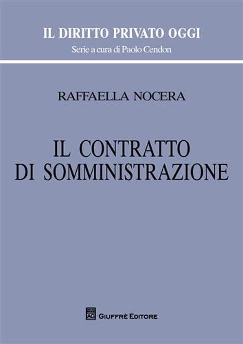 Il contratto di somministrazione