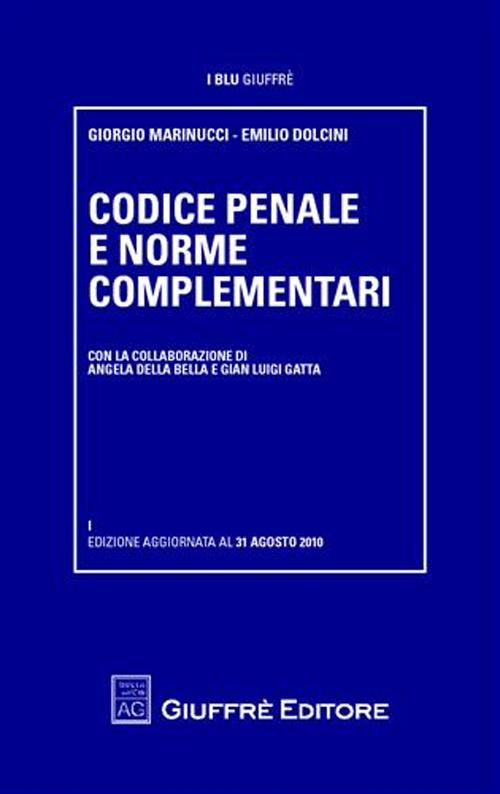 Codice penale e norme complementari