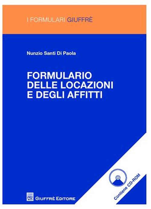 Formulario delle locazioni e degli affitti