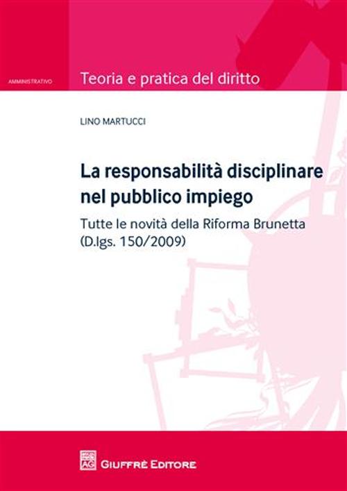 La responsabilità disciplinare nel pubblico impiego