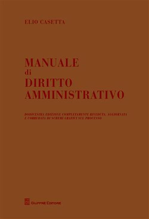 Manuale di diritto amministrativo